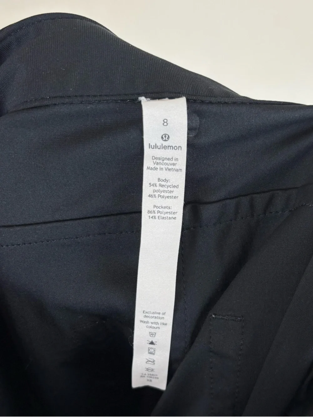 Lululemon City Sleek 5 Pocket 7/8 Pants Women’s Size 8 25” Inseam LW5CZIS - Picture 4 of 5